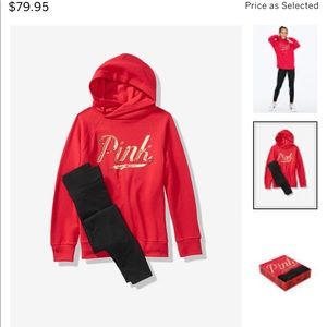 PINK BLING PULLOVER & COTTON LEGGING GIFT SET